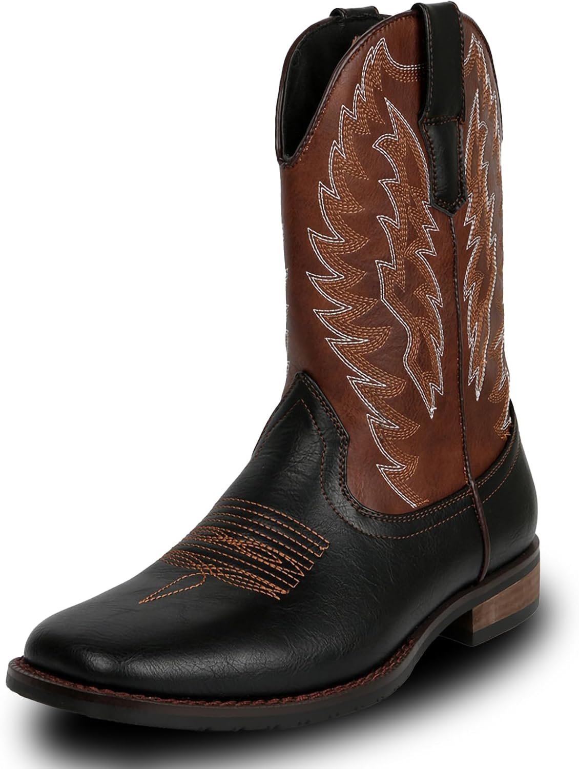 Мужские ковбойские сапоги на натяг черного цвета с квадратным носком, массивным каблуком, прочные, ретро, средней высоты, с классической вышивкой, сапоги рыцаря Generic
Мужские ковбойские сапоги на натяг черного цвета с квадратным носком, массивным каблуком, прочные, ретро, средней высоты, с классической вышивкой, сапоги рыцаря Generic