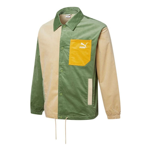 Куртка cord coach jacket green Puma, зеленый
Куртка cord coach jacket green Puma, зеленый