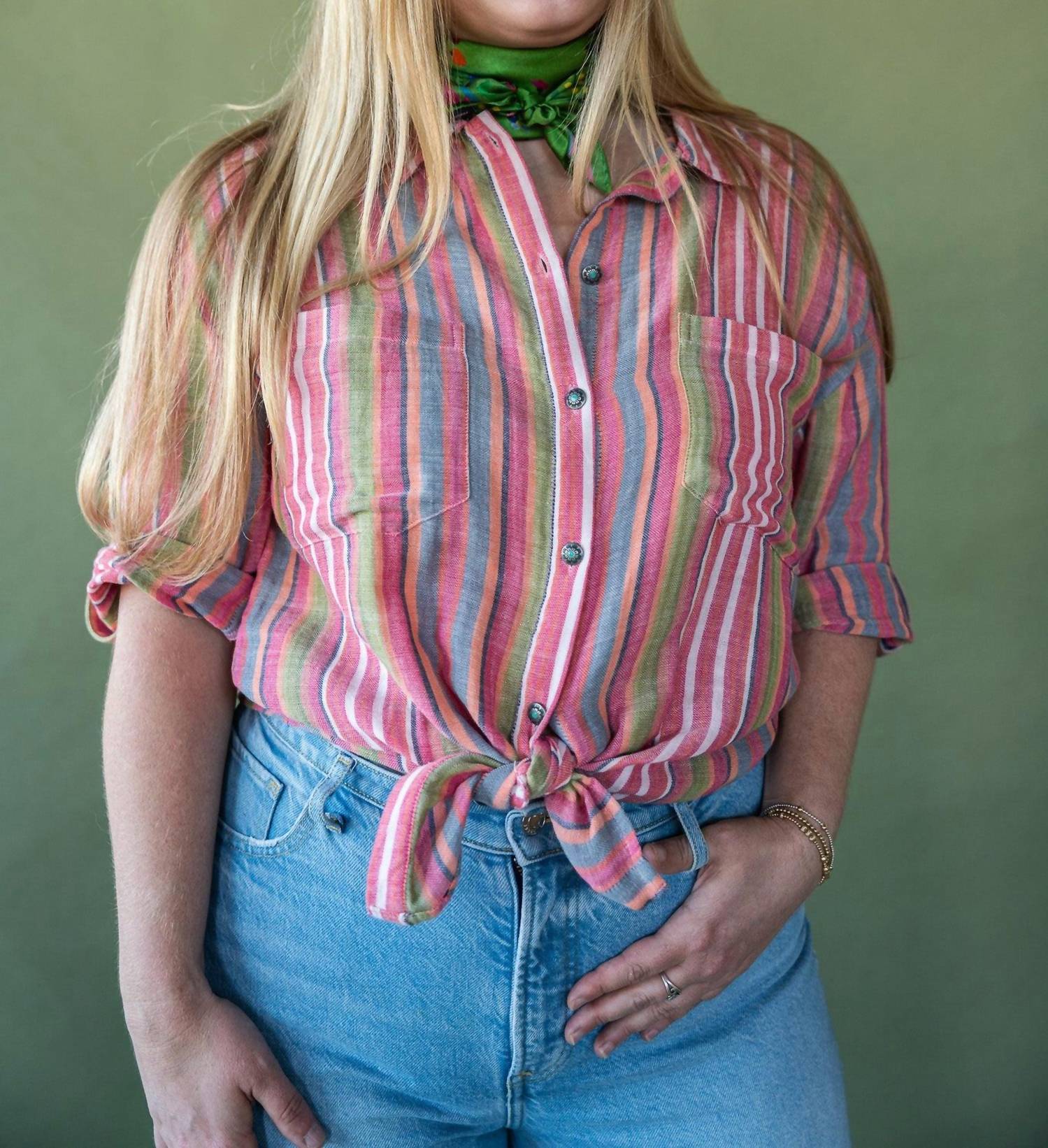 Льняная рубашка в розовом цвете TASHA POLIZZI
Льняная рубашка в розовом цвете TASHA POLIZZI