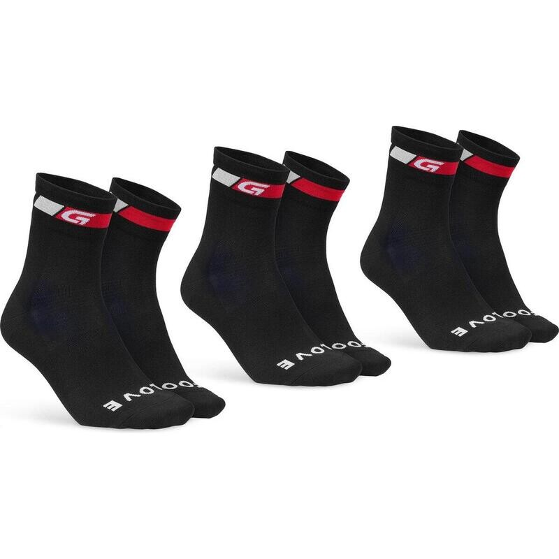 Велосипедные носки Classic Regular Cut Socks, 3 пары, черные GRIPGRAB, цвет schwarz
Велосипедные носки Classic Regular Cut Socks, 3 пары, черные GRIPGRAB, цвет schwarz