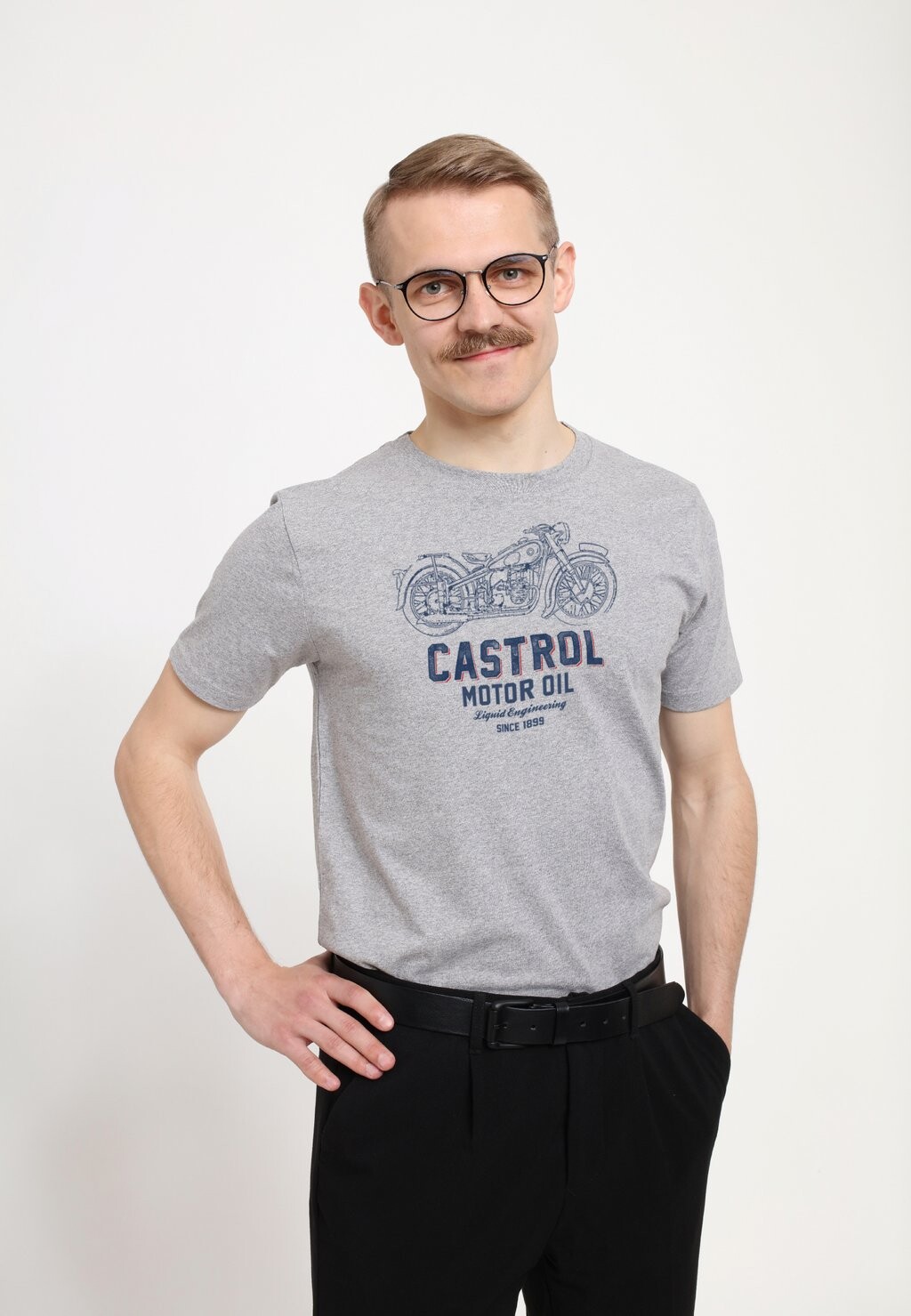 Футболка с принтом CASTROL LIQUID ENGINEERING Henry Tiger, цвет Mottled Light Grey
Футболка с принтом CASTROL LIQUID ENGINEERING Henry Tiger, цвет Mottled Light Grey