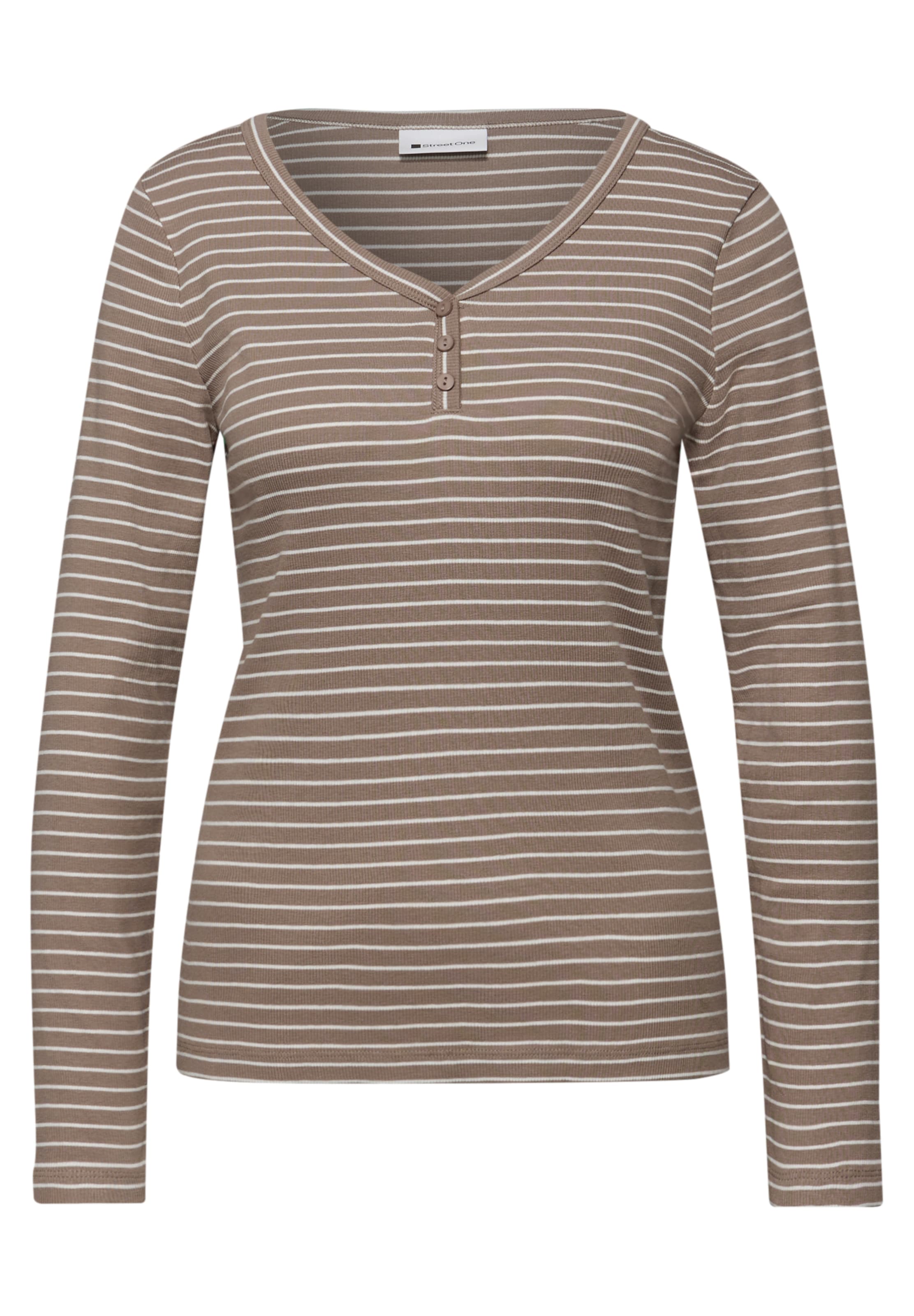 STREET ONE Лонгслив в коричневом цвете
STREET ONE Лонгслив в коричневом цвете