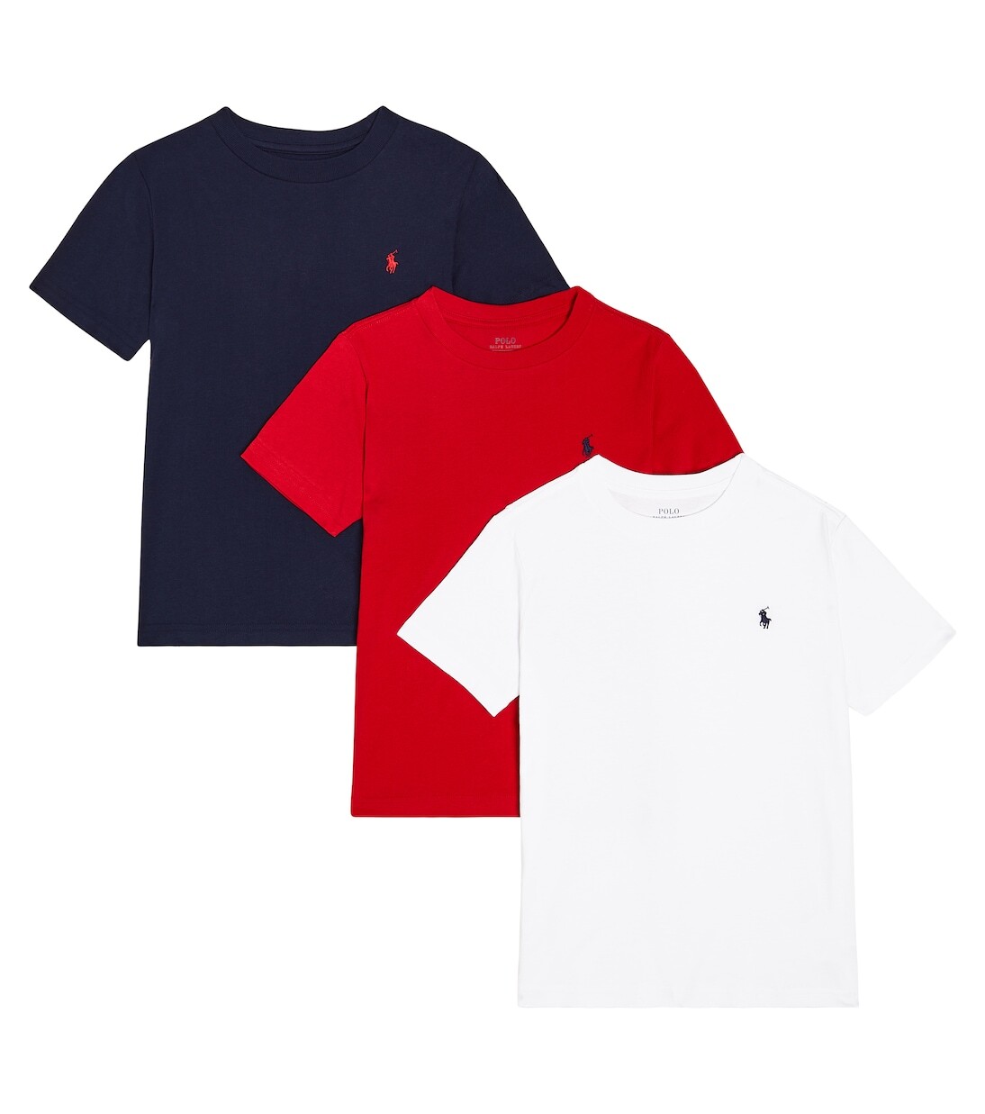 Комплект из 3 футболок из хлопкового трикотажа. Polo Ralph Lauren, мультиколор
Комплект из 3 футболок из хлопкового трикотажа. Polo Ralph Lauren, мультиколор