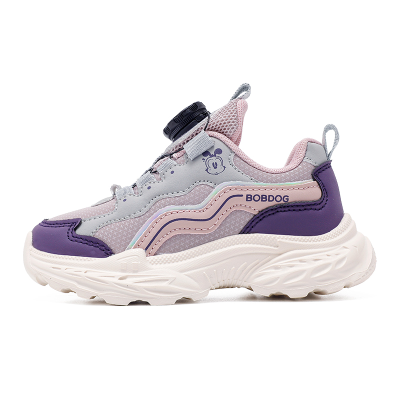 Кроссовки детские с низким верхом, дышащие, с защитой от отскока, для детей BOBDOG, серый/фиолетовый
Кроссовки детские с низким верхом, дышащие, с защитой от отскока, для детей BOBDOG, серый/фиолетовый