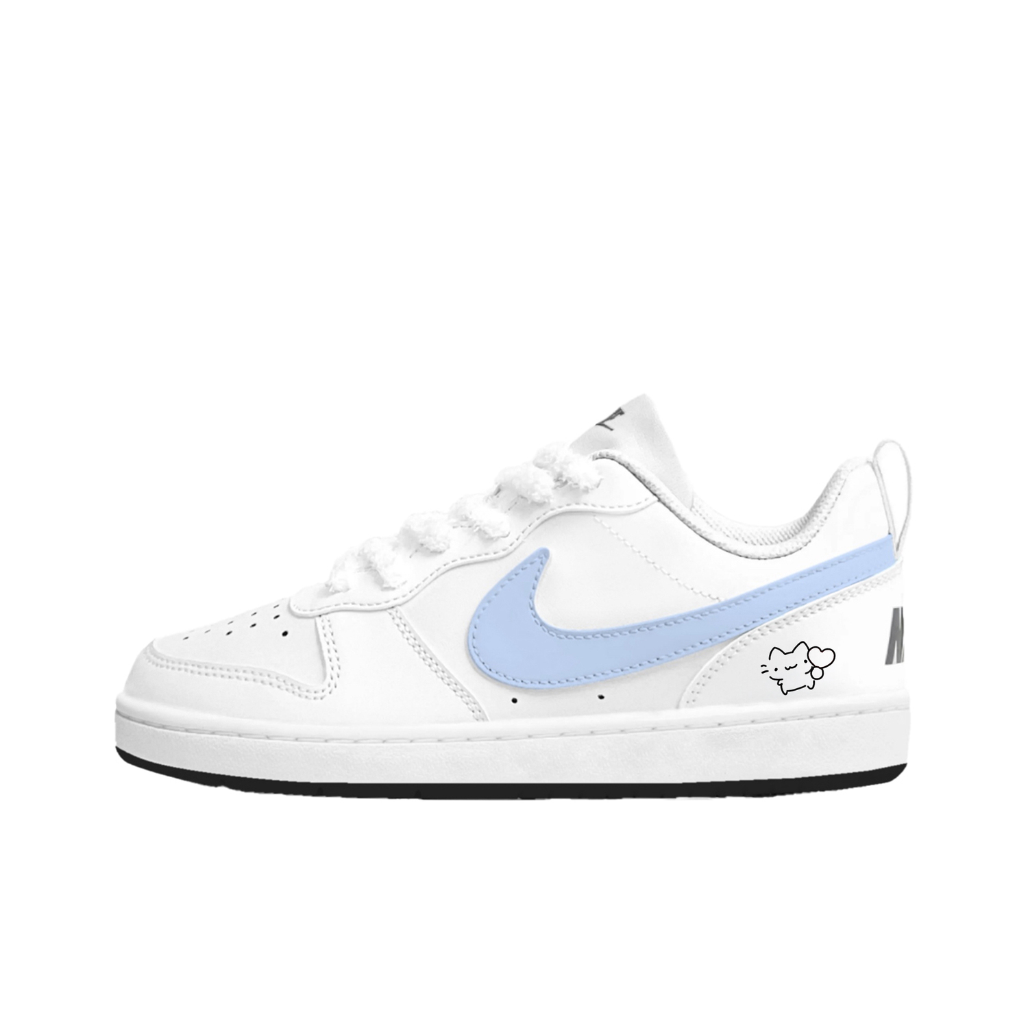 Nike Детские скейтбордистские кроссовки Court Borough Milk Blue Heart Meow с амортизацией и износостойким покрытием, подходящие для подростков
Nike Детские скейтбордистские кроссовки Court Borough Milk Blue Heart Meow с амортизацией и износостойким покрытием, подходящие для подростков