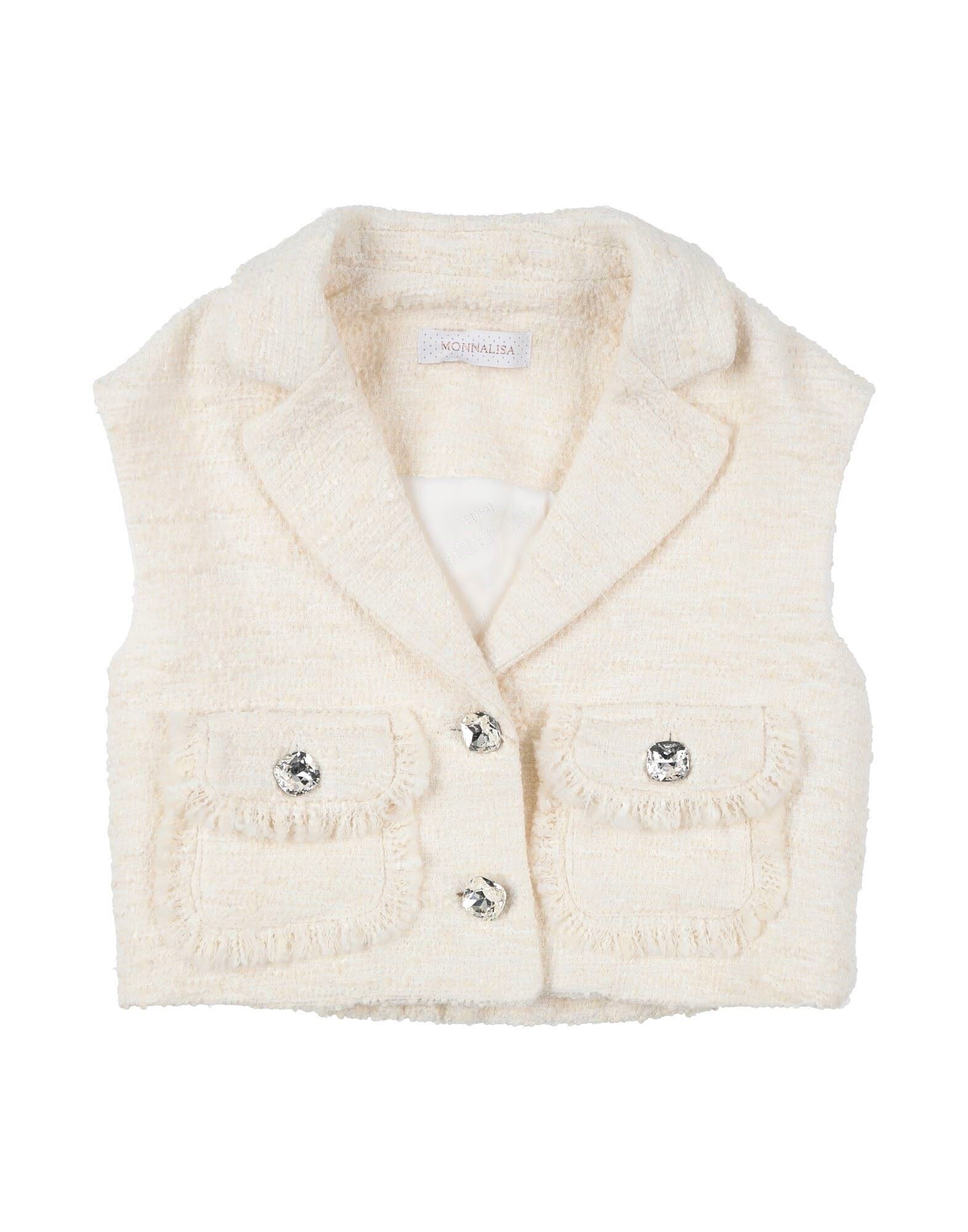 Жилет для девочек Monnalisa, айвори
Жилет для девочек Monnalisa, айвори