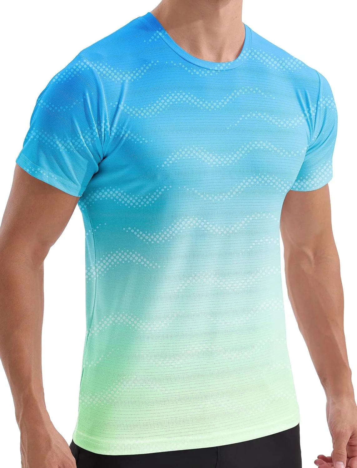 Мужская футболка Dry Fit для тренировок, быстросохнущая APTRO
Мужская футболка Dry Fit для тренировок, быстросохнущая APTRO