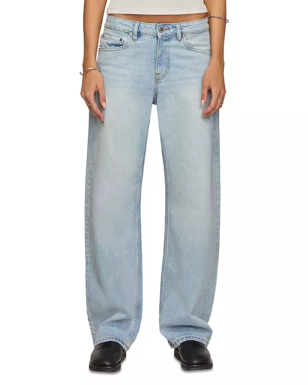 Джинсы Alida с высокой посадкой и свободным кроем в стиле «святилище» Eb Denim, синий
Джинсы Alida с высокой посадкой и свободным кроем в стиле «святилище» Eb Denim, синий