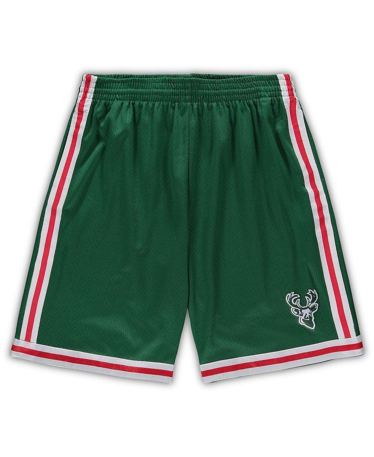 Мужские зеленые шорты Milwaukee Bucks Big and Tall Hardwood Classics Team Swingman Mitchell & Ness
Мужские зеленые шорты Milwaukee Bucks Big and Tall Hardwood Classics Team Swingman Mitchell & Ness
