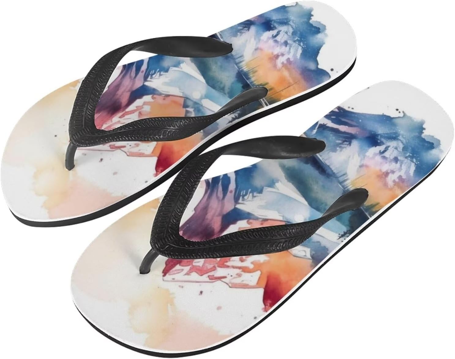 Женские сандалии Semiouray с подсолнухами, мужские классические вьетнамки с эффектом тай-дай, мягкие и удобные, унисекс, для ванной, Alps Watercolor
Женские сандалии Semiouray с подсолнухами, мужские классические вьетнамки с эффектом тай-дай, мягкие и удобные, унисекс, для ванной, Alps Watercolor