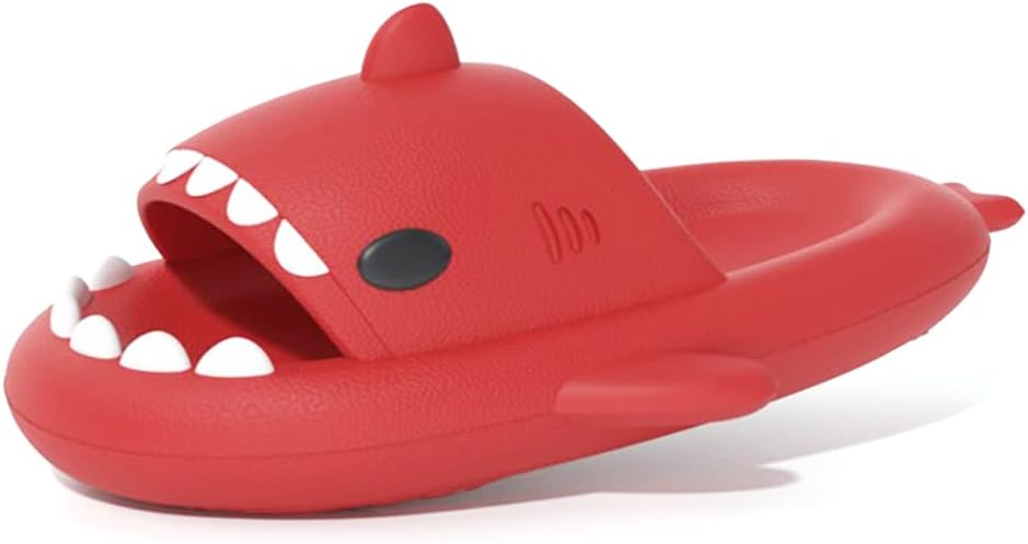Шлепанцы welltree Shark для женщин и мужчин, оригинальные тапочки-подушки, шлепанцы с открытым носком и амортизирующей подошвой, красный
Шлепанцы welltree Shark для женщин и мужчин, оригинальные тапочки-подушки, шлепанцы с открытым носком и амортизирующей подошвой, красный