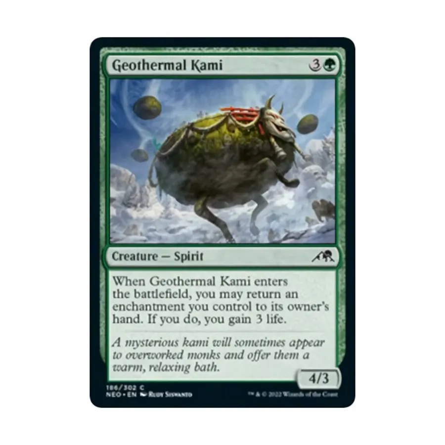 CCG Геотермальные Ками (C) (Фольга), MTG - Kamigawa : Neon Dynasty
CCG Геотермальные Ками (C) (Фольга), MTG - Kamigawa : Neon Dynasty