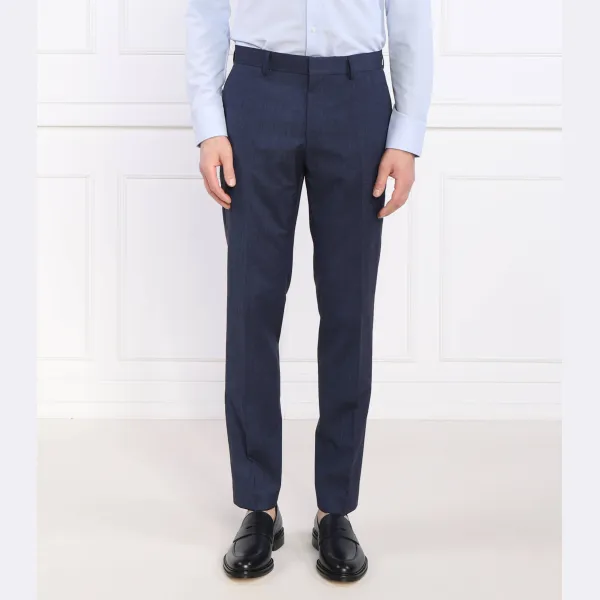 Брюки шерстяные h-genius-mm-224 приталенного кроя Boss, синий
Брюки шерстяные h-genius-mm-224 приталенного кроя Boss, синий