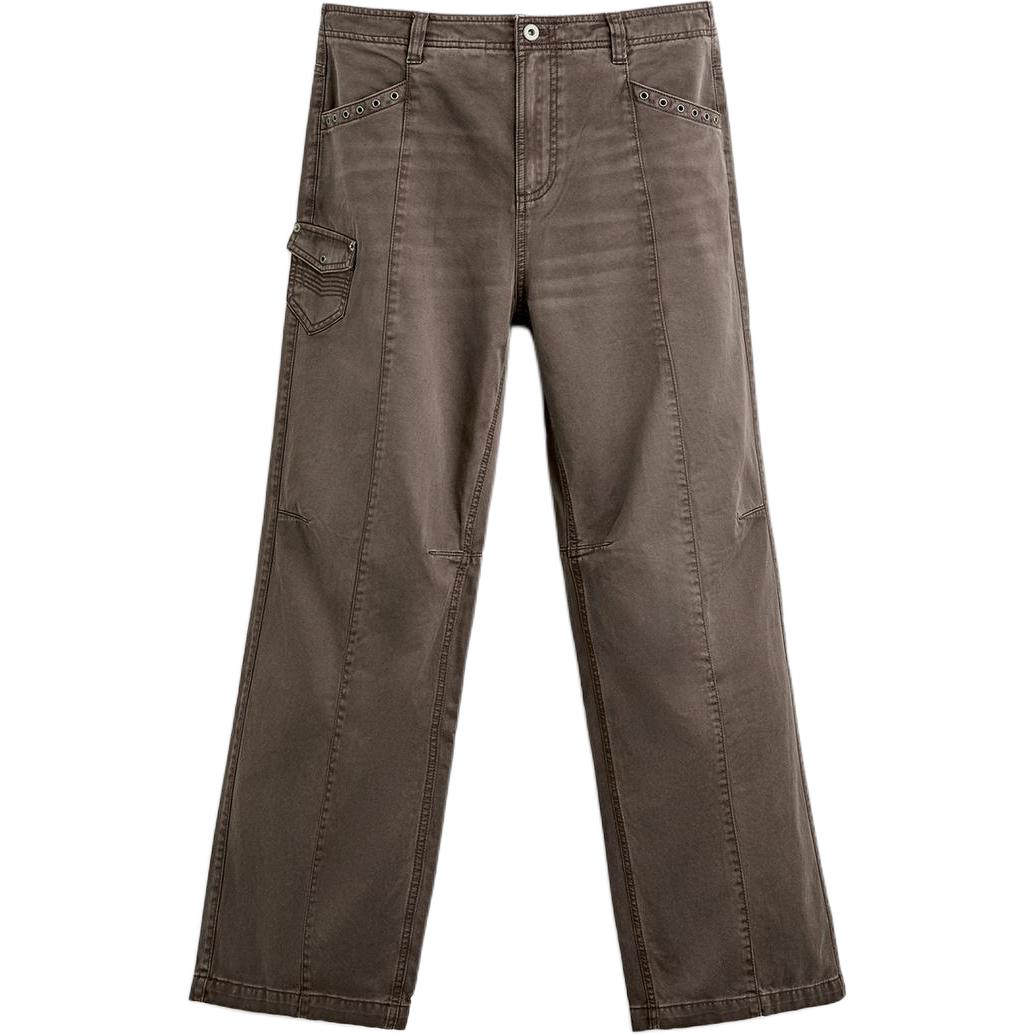 ZARA Повседневные брюки мужские коричневые
ZARA Повседневные брюки мужские коричневые