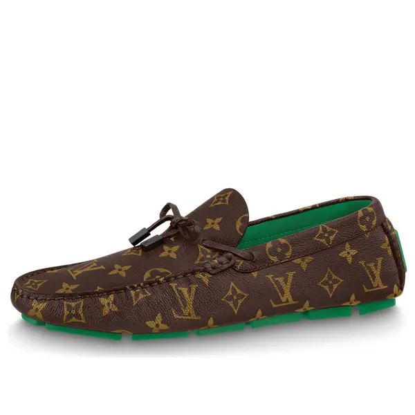 Кроссовки driver moccasin shoes 'brown monogram with green' Louis Vuitton, коричневый
Кроссовки driver moccasin shoes 'brown monogram with green' Louis Vuitton, коричневый