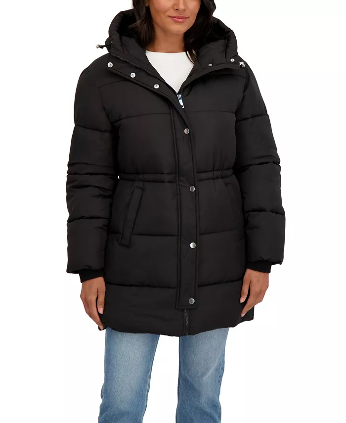 Женское уютное стеганое пальто 3/4 с капюшоном, подкладкой и кулиской на талии Sebby Collection, черный
Женское уютное стеганое пальто 3/4 с капюшоном, подкладкой и кулиской на талии Sebby Collection, черный