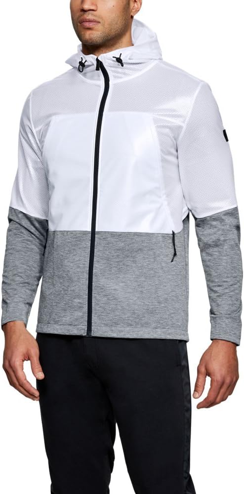 Under Armour мужская куртка-свитер, White/ Steel Light Heather/ Black
Under Armour мужская куртка-свитер, White/ Steel Light Heather/ Black