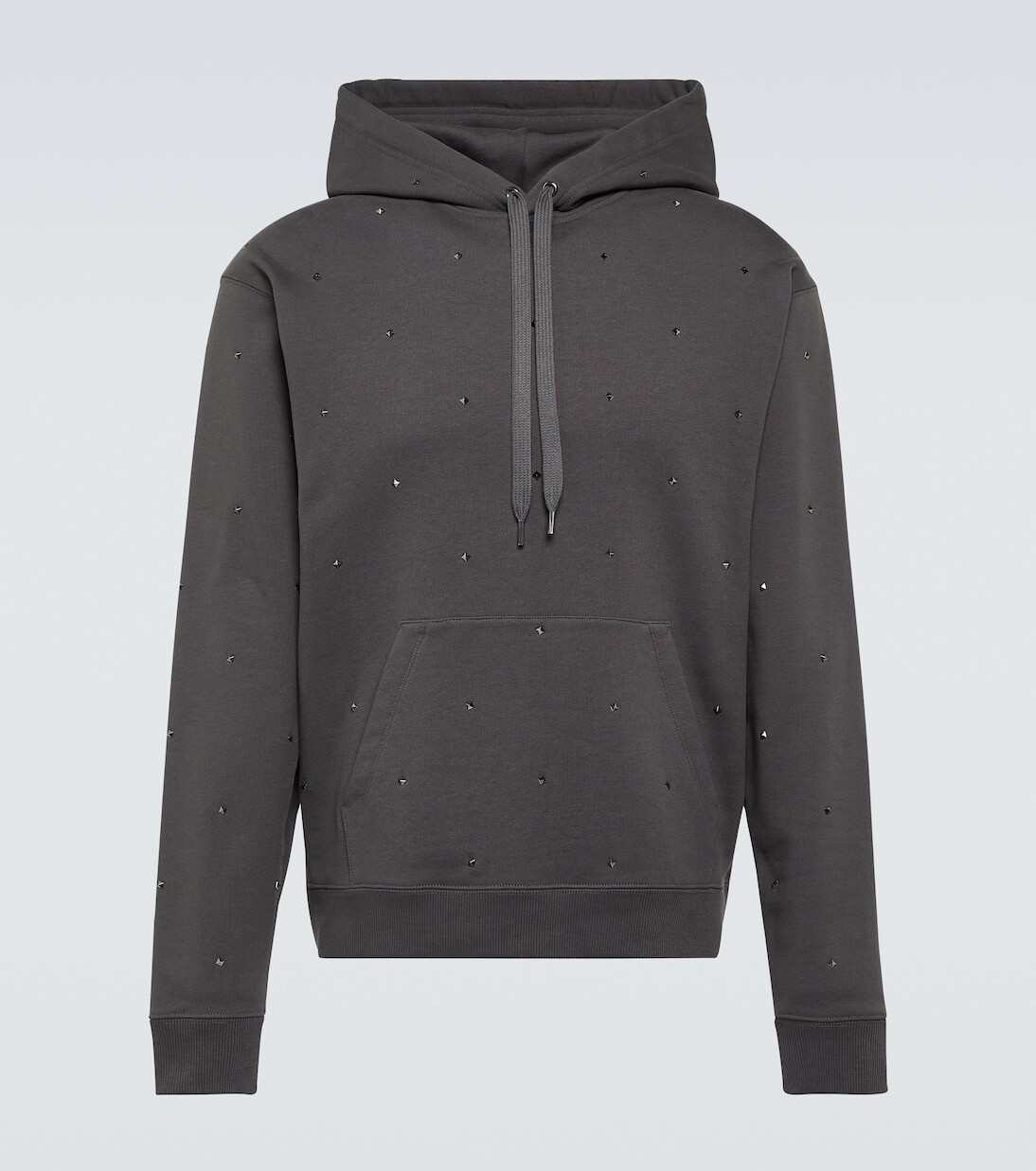 Худи rockstud из хлопкового джерси Valentino, серый
Худи rockstud из хлопкового джерси Valentino, серый