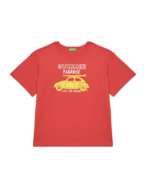 Футболка обычного кроя 3JERG10JQ United Colors Of Benetton, красный
Футболка обычного кроя 3JERG10JQ United Colors Of Benetton, красный