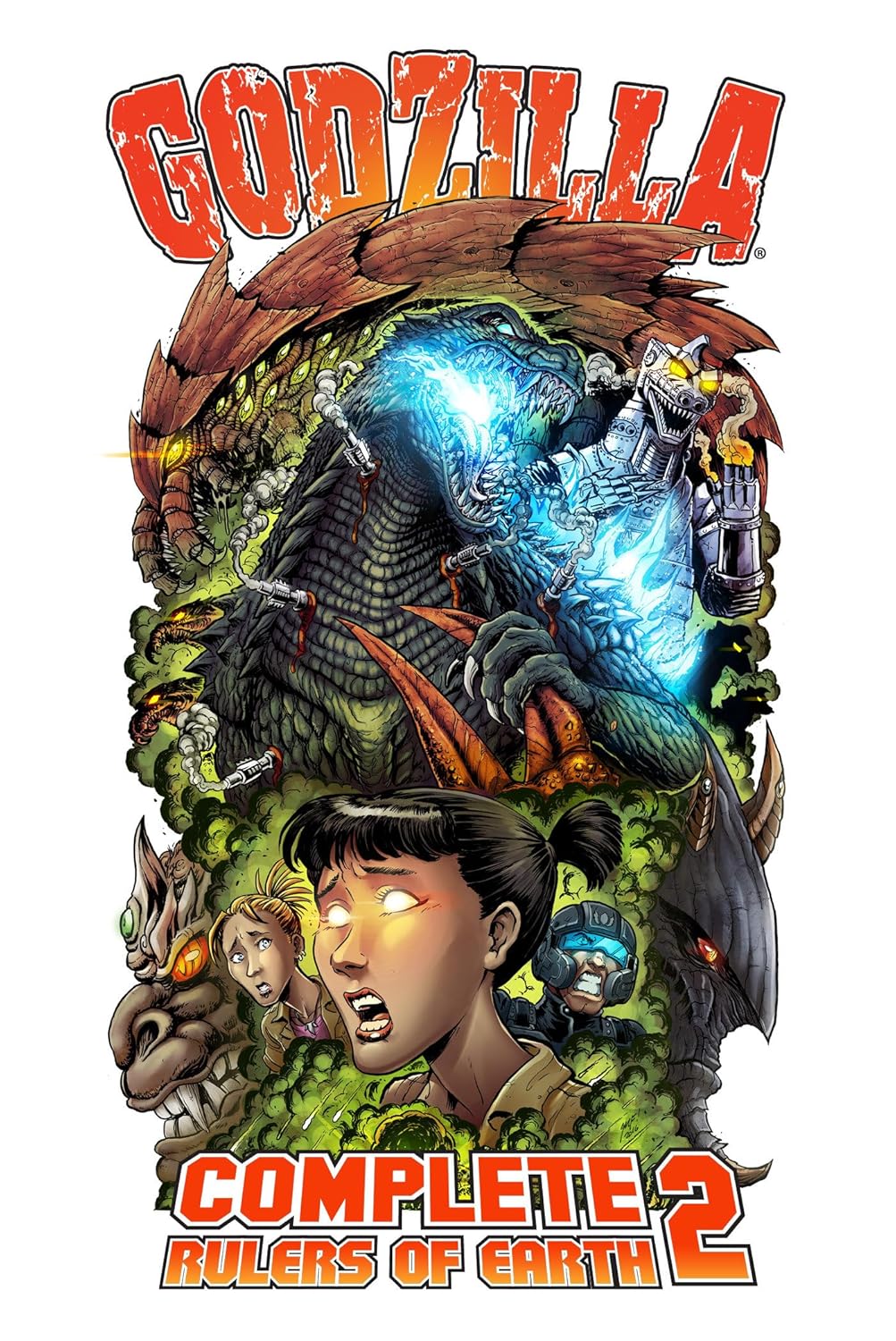 Godzilla: Complete Rulers of Earth Volume 2 (Godzilla Rulers of Earth) (IDW Publishing)
Godzilla: Complete Rulers of Earth Volume 2 (Godzilla Rulers of Earth) (IDW Publishing)
