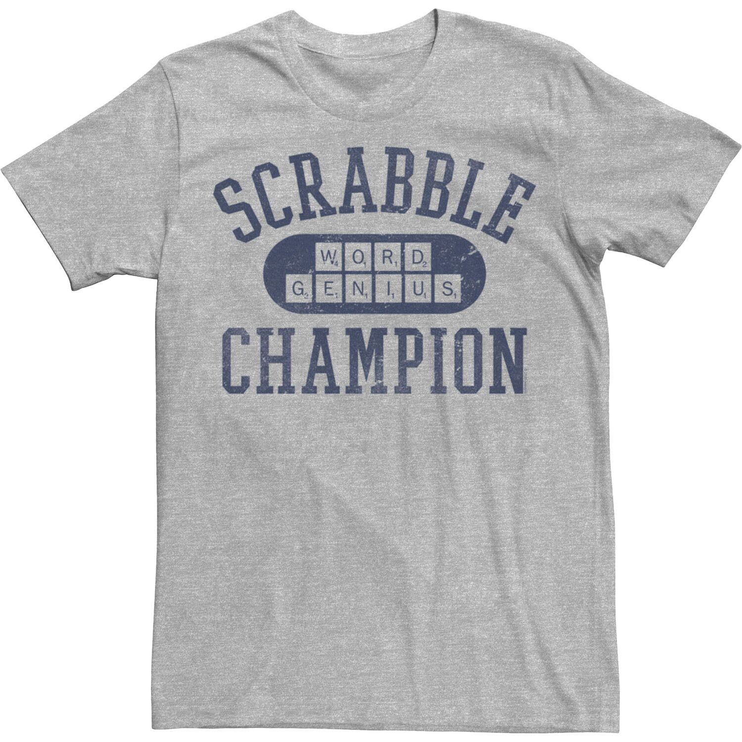 Мужская футболка Scrabble Word Genius Scrabble Champion Licensed Character
Мужская футболка Scrabble Word Genius Scrabble Champion Licensed Character