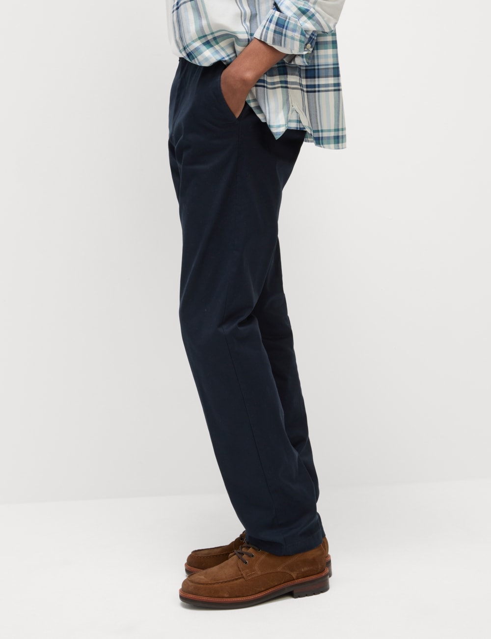 Брюки-чиносы Regular Fit Heritage Twill Marks & Spencer, цвет Midnight navy
Брюки-чиносы Regular Fit Heritage Twill Marks & Spencer, цвет Midnight navy