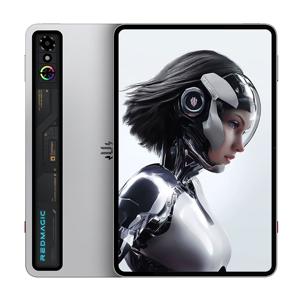 Планшет Redmagic Gaming Tablet 3 Pro (CN), 9.06'', 16Гб/512Гб, Wi-Fi, серебристый
Планшет Redmagic Gaming Tablet 3 Pro (CN), 9.06'', 16Гб/512Гб, Wi-Fi, серебристый