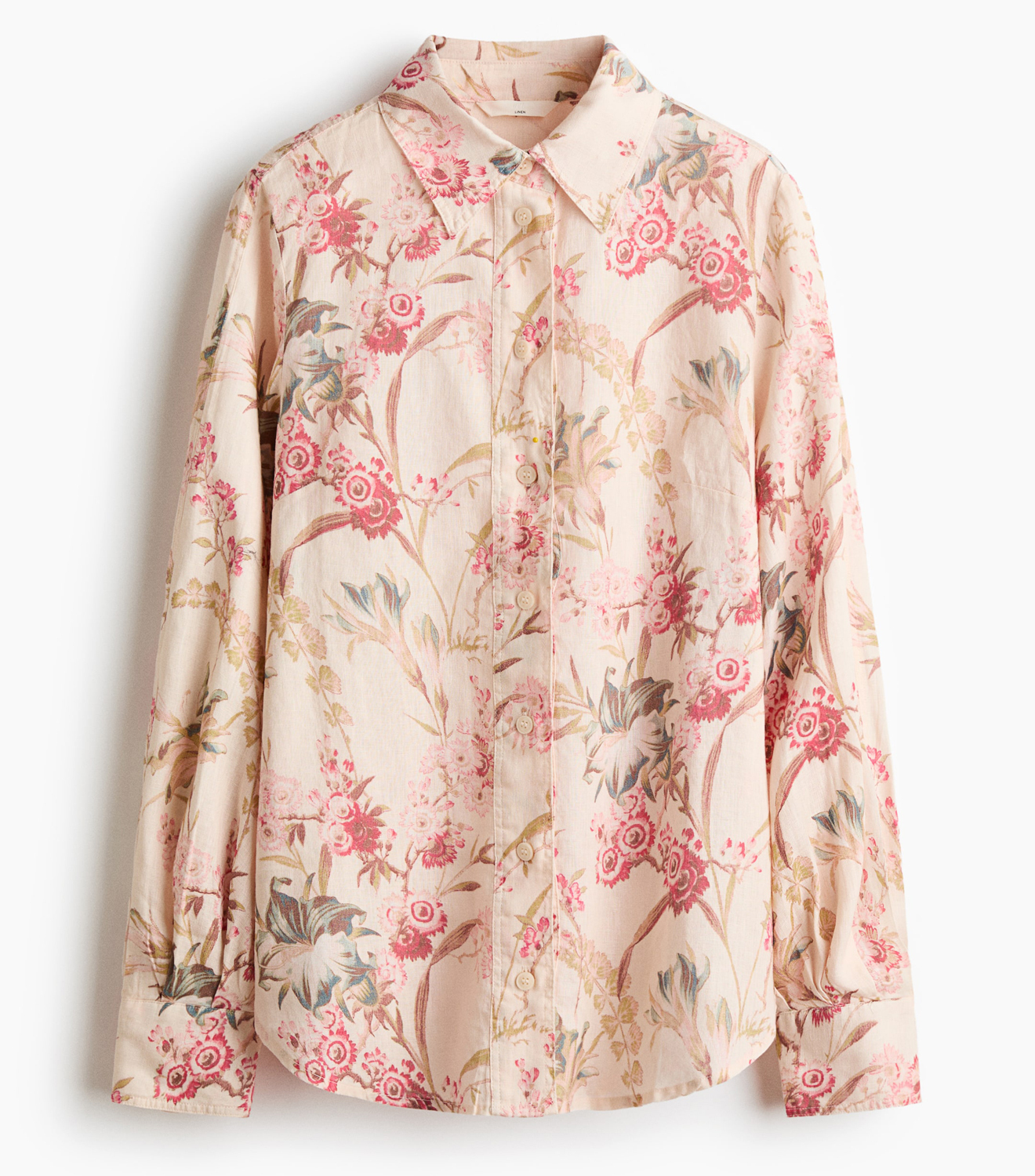 Рубашка H&M Linen, светло-бежевый
Рубашка H&M Linen, светло-бежевый