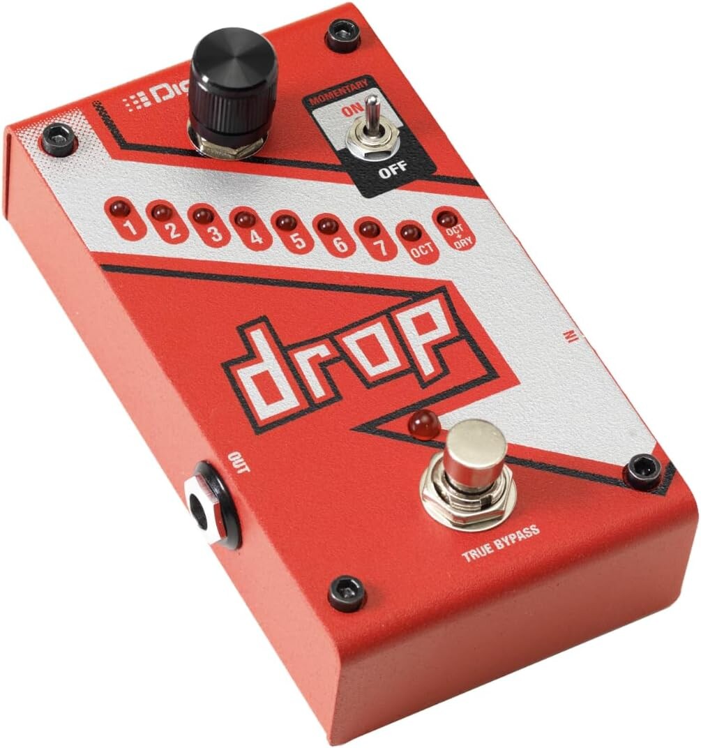 DigiTech The Drop Полифоническая педаль эффектов для гитары Drop Tune Pitch Shifter
DigiTech The Drop Полифоническая педаль эффектов для гитары Drop Tune Pitch Shifter