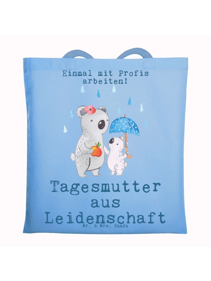 Mr. & Mrs. Panda Сумка-шоппер для нянь, увлеченных своей работой, с надписью небесно-голубого цвета
Mr. & Mrs. Panda Сумка-шоппер для нянь, увлеченных своей работой, с надписью небесно-голубого цвета