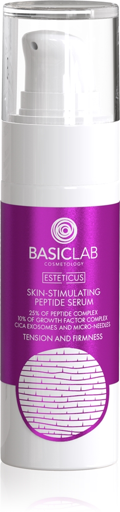 Стимулирующая сыворотка с пептидами Cosmetology esteticus Basiclab, 30 мл
Стимулирующая сыворотка с пептидами Cosmetology esteticus Basiclab, 30 мл