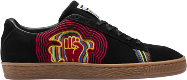 Кроссовки Puma Suede PWR Thru Peace Americas, черный 
Кроссовки Puma Suede PWR Thru Peace Americas, черный