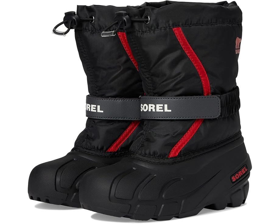 Ботинки SOREL Kids Flurry, цвет Black/Bright Red 
Ботинки SOREL Kids Flurry, цвет Black/Bright Red