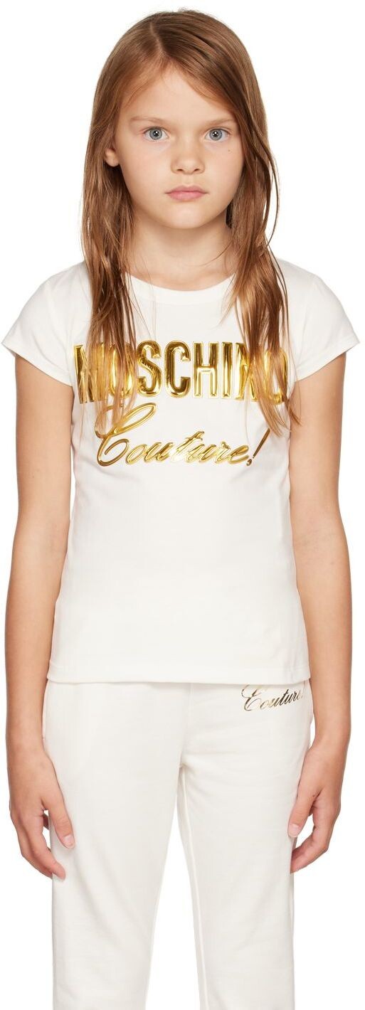 Детская белая футболка \Couture\"" Moschino, Белый, Детская белая футболка \Couture\"" Moschino
Детская белая футболка \Couture\"" Moschino, Белый, Детская белая футболка \Couture\"" Moschino
