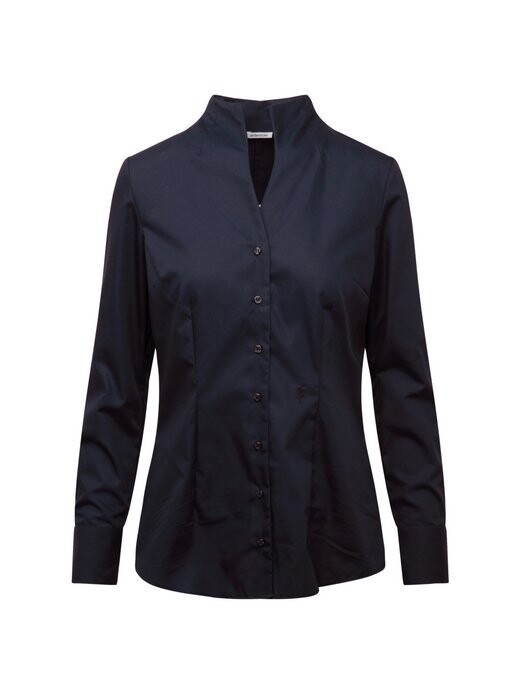 Однотонная блузка с воротником-боколкой Seidensticker, синий
Однотонная блузка с воротником-боколкой Seidensticker, синий