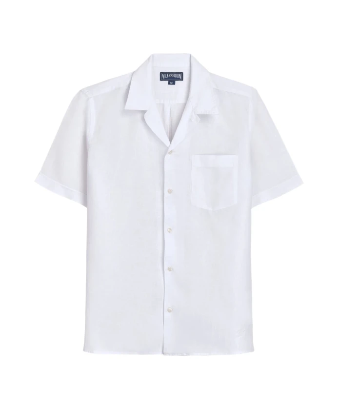 Льняная рубашка для боулинга Charli Vilebrequin, белый
Льняная рубашка для боулинга Charli Vilebrequin, белый