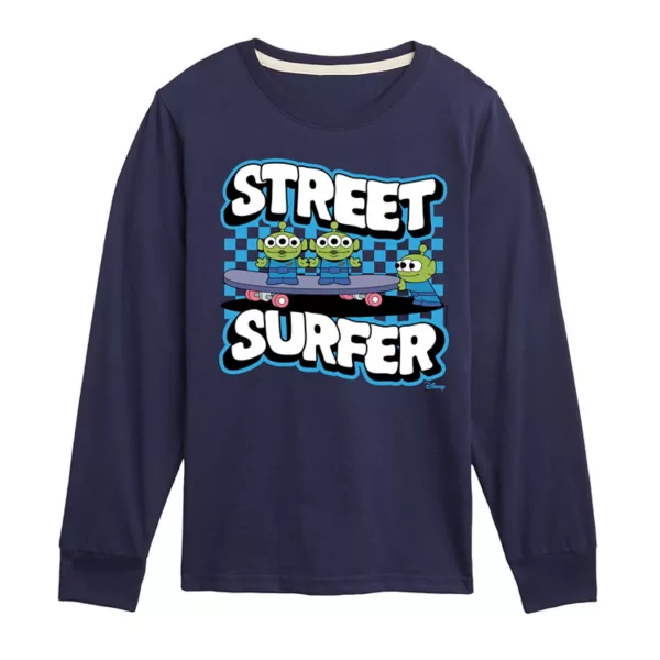 Футболка с длинным рукавом "Пришельцы из истории игрушек" для мальчиков 8-20 лет Street Surfer Disney / Pixar, синий
Футболка с длинным рукавом "Пришельцы из истории игрушек" для мальчиков 8-20 лет Street Surfer Disney / Pixar, синий