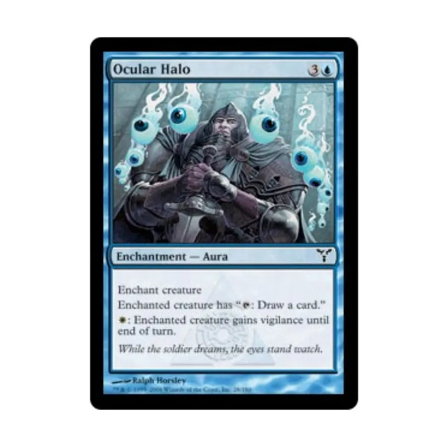 CCG Окулярный ореол (C) (фольга), MTG - Dissension 
CCG Окулярный ореол (C) (фольга), MTG - Dissension