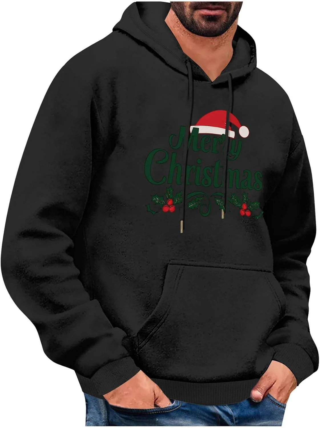 Свитшот с рождественской елкой, карман, длинный рукав
Свитшот с рождественской елкой, карман, длинный рукав