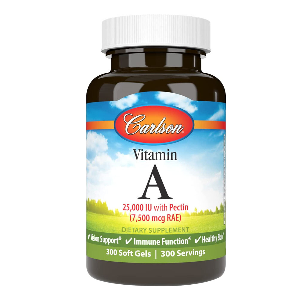 Витамин A Carlson Labs, 25,000 IU
Витамин A Carlson Labs, 25,000 IU