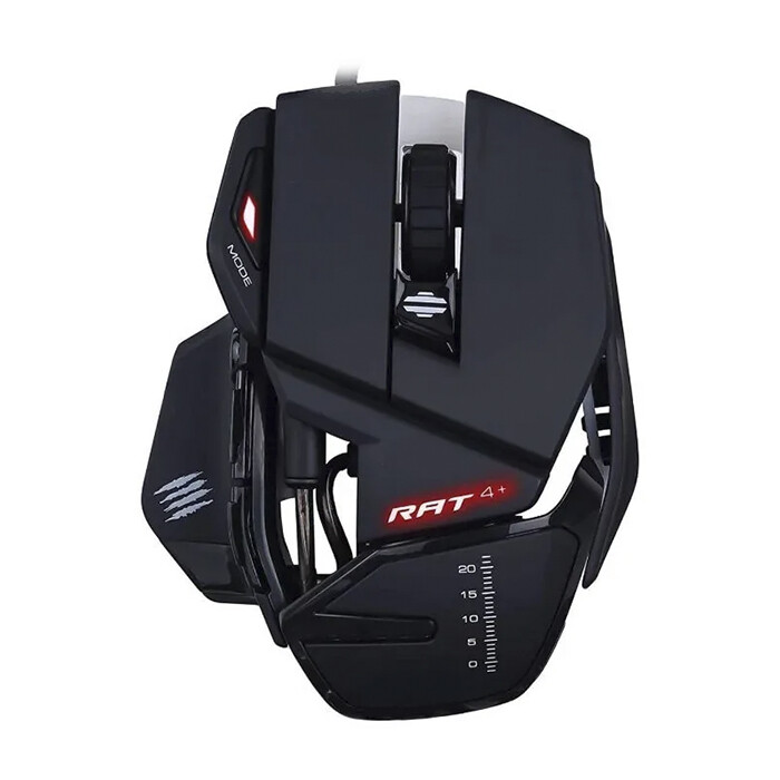 Проводная игровая мышь MadCatz R.A.T. 4+, черный
Проводная игровая мышь MadCatz R.A.T. 4+, черный