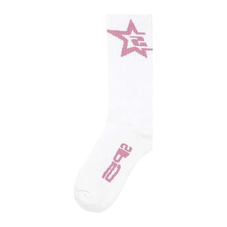 Носки Sp5der Sp5, белый/фиолетовый 
Носки Sp5der Sp5, белый/фиолетовый