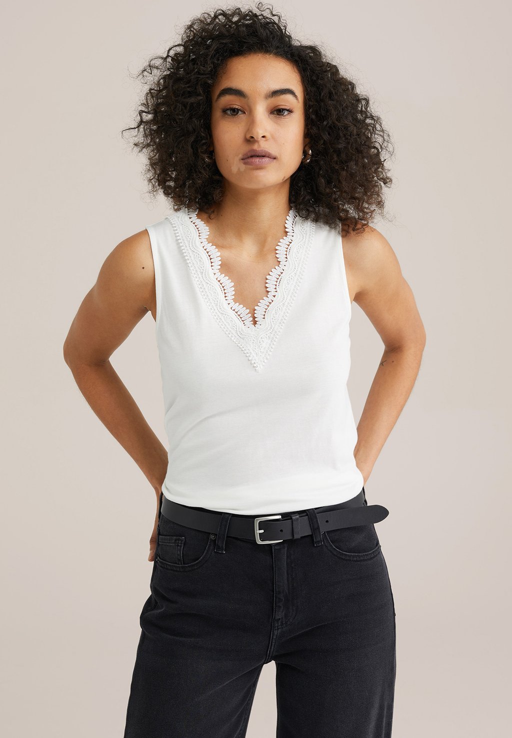 Топ WE Fashion, белый
Топ WE Fashion, белый