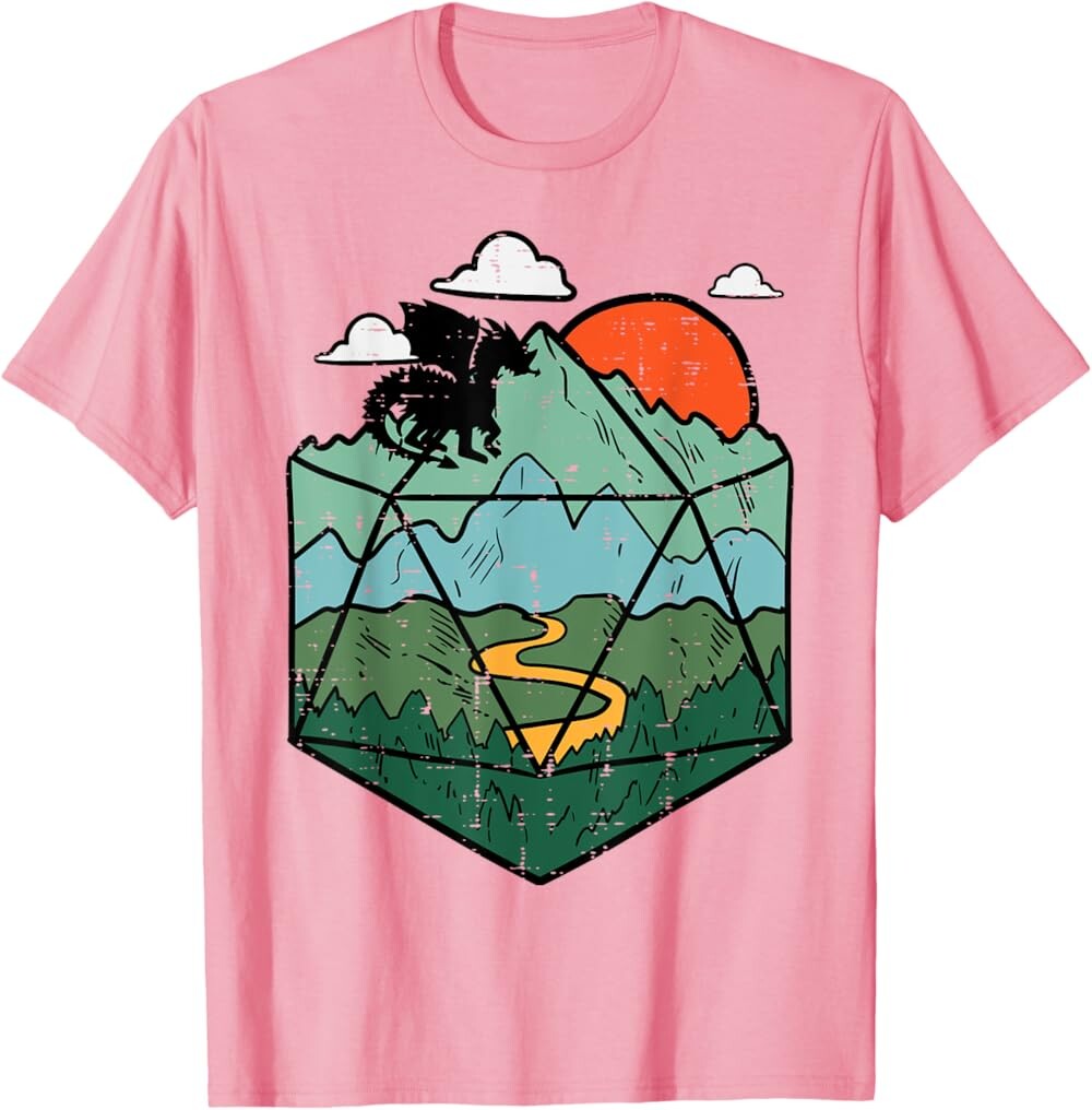 Мужская футболка RPG Mountain Gamer, розовый
Мужская футболка RPG Mountain Gamer, розовый