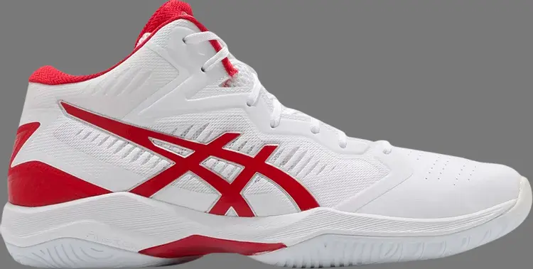 Кроссовки gelhoop v12 'classic red' Asics, белый
Кроссовки gelhoop v12 'classic red' Asics, белый
