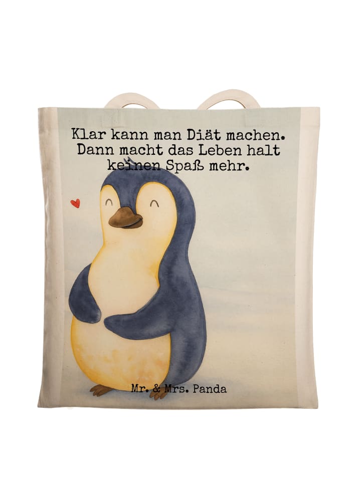 Mr. & Mrs. Panda Сумка с рисунком и надписью «Пингвинья диета» белого цвета
Mr. & Mrs. Panda Сумка с рисунком и надписью «Пингвинья диета» белого цвета