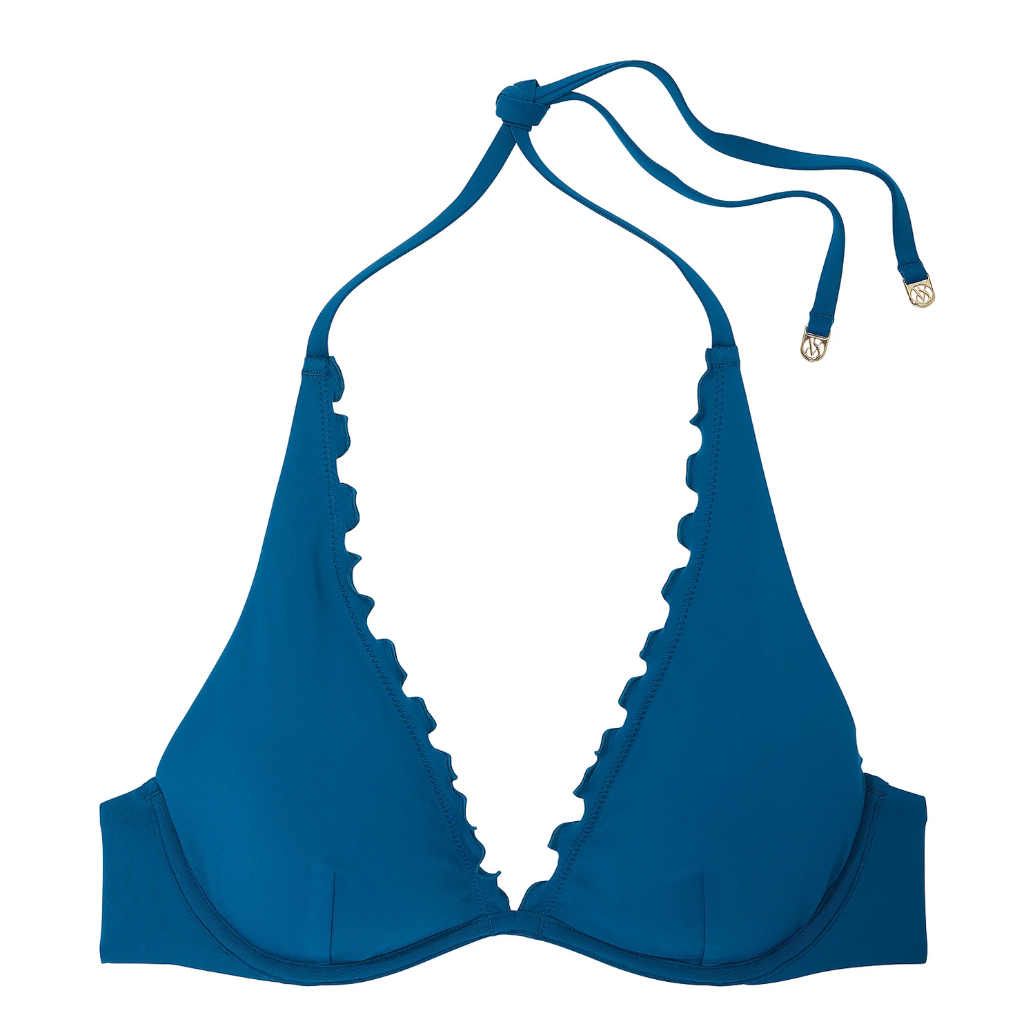 Купальник Victoria's Secret VS Archives Essential Ruffled Halter Bikini, синий
Купальник Victoria's Secret VS Archives Essential Ruffled Halter Bikini, синий