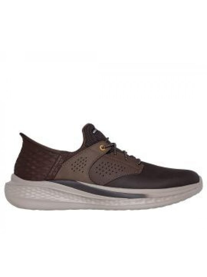Skechers Footwear Ботинки Slade на шнуровке коричневого цвета
Skechers Footwear Ботинки Slade на шнуровке коричневого цвета