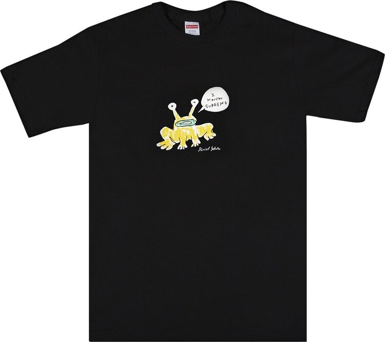 Футболка Supreme x Daniel Johnston Frog Tee 'Black', черный
Футболка Supreme x Daniel Johnston Frog Tee 'Black', черный