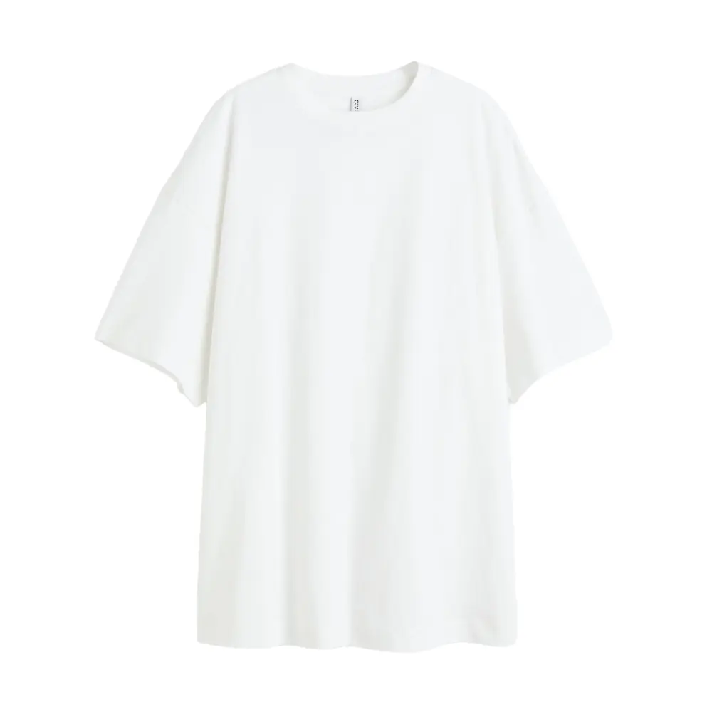 Футболка H&M Oversized, белый
Футболка H&M Oversized, белый